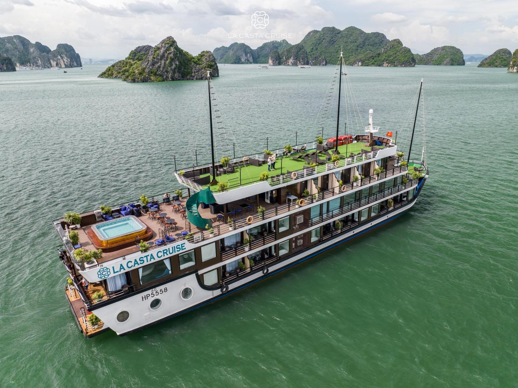 La Casta Cruise Hotell Ha Long Eksteriør bilde